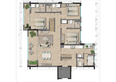 4BED+1 COMFORTABLE &nbsp;floor plan ground floor